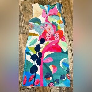 ***SOLD**Simply Art Dolcezza: Rumba Wearable Art Midi Dress Sz S (US 6-8) Unique